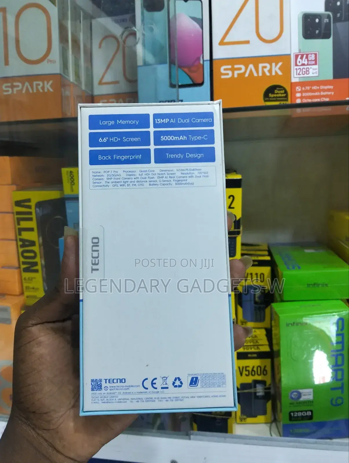 New Tecno Pop 7 Pro 64 GB