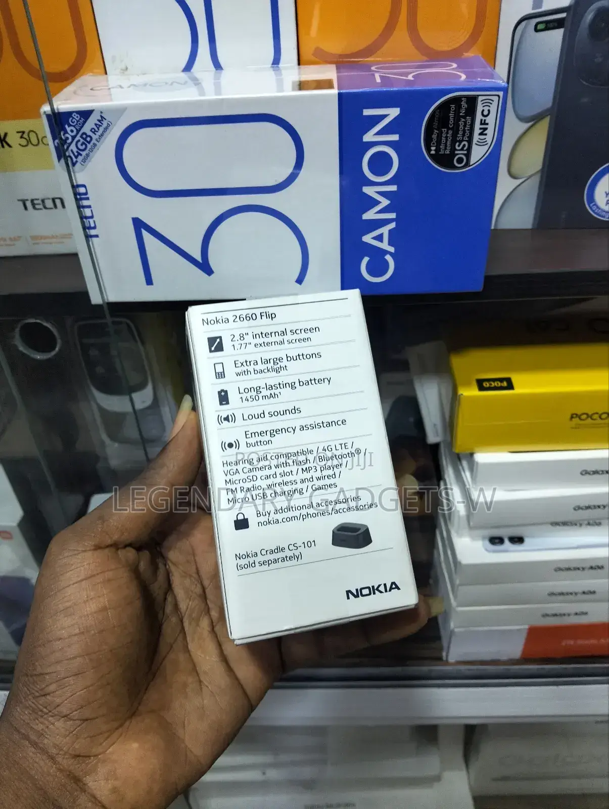 New Nokia 2660 Flip Black