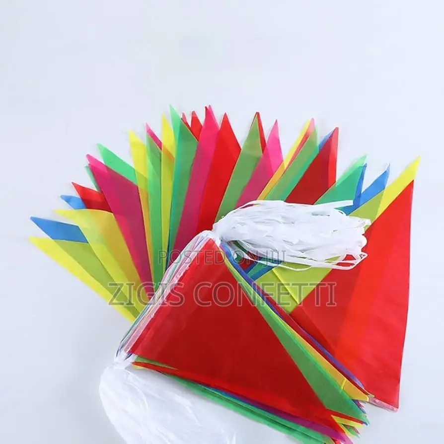 60 Triangle Bunting Flag Banner 50ft