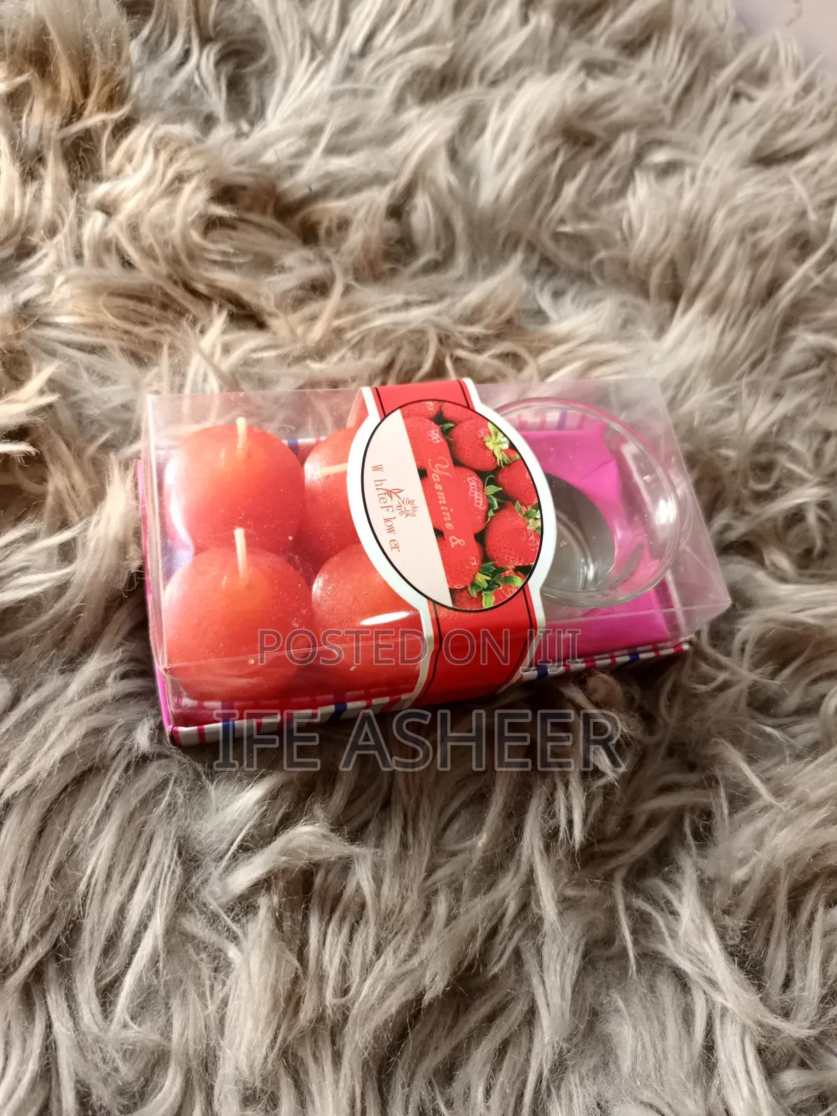 Scented Candle Light 001 - 4pcs