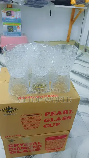 6pcs Pearl Acrylic Cups
