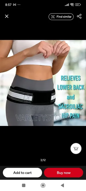 Lower Back Support Pain Relief Belt