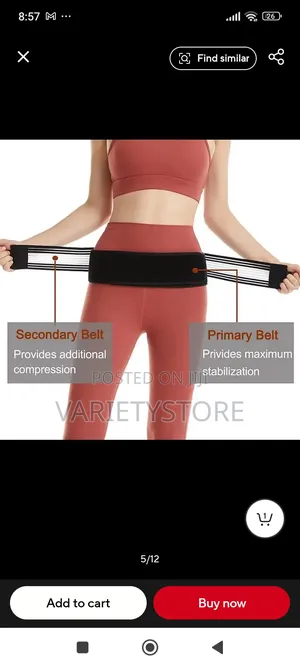 Lower Back Support Pain Relief Belt