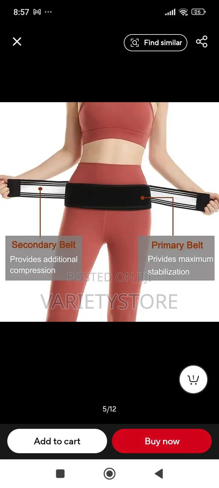 Lower Back Support Pain Relief Belt