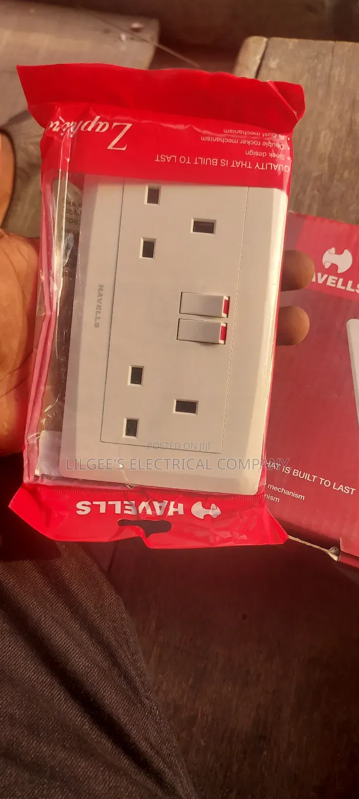 Original 13 Amps Double Socket (White)