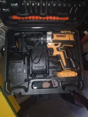 36V Dewalt Cordless Drill (With 2 Batteries Accessories)