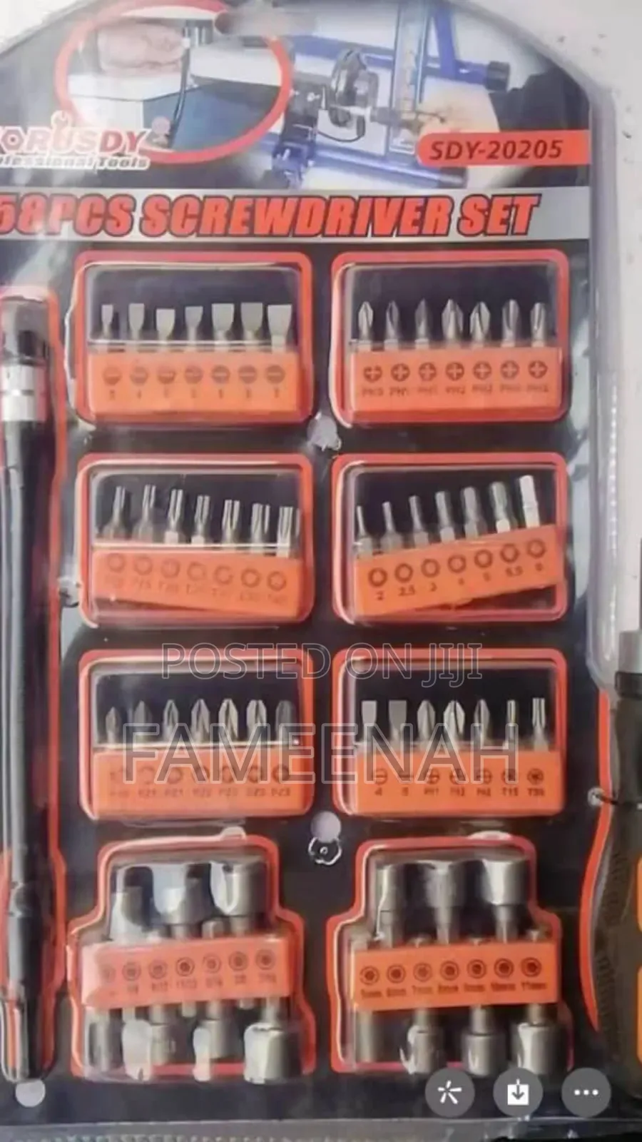 58pcs Screwdriver Set