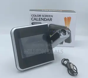 Photo - COLOR SCREEN CALENDAR Temperature Humidity Time Clock