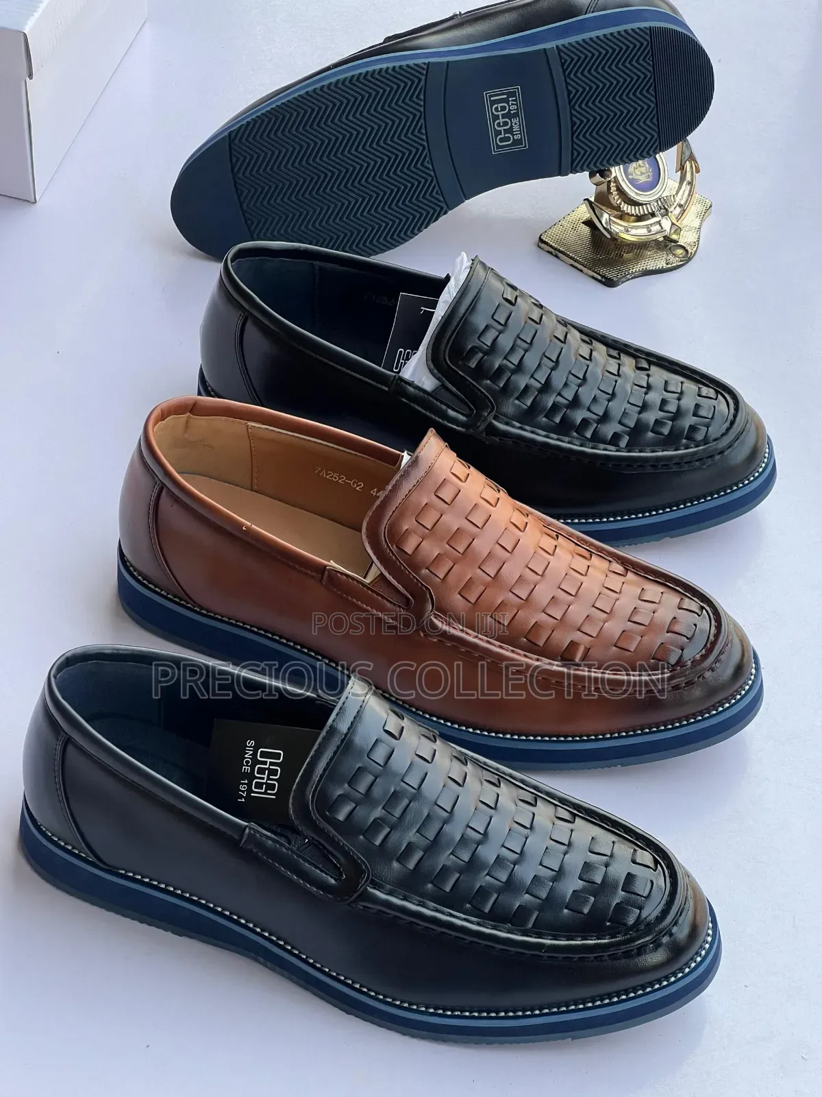 Men's Oggi Pull on Leather Shoes