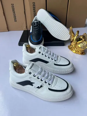 Unisex White Sole Lace Up Shoe