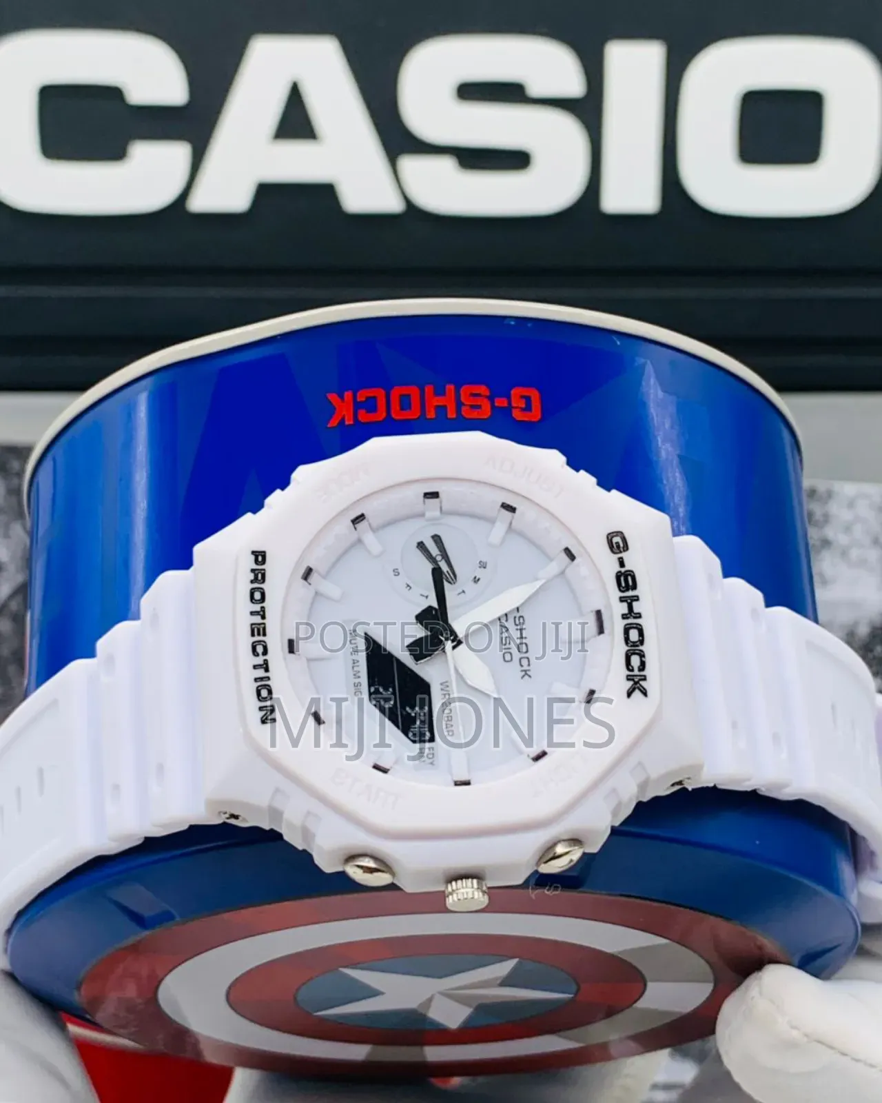 Gshock Marvel Crown Dual Time