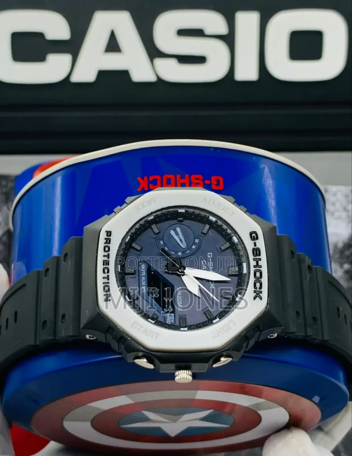 Gshock Marvel Crown Dual Time