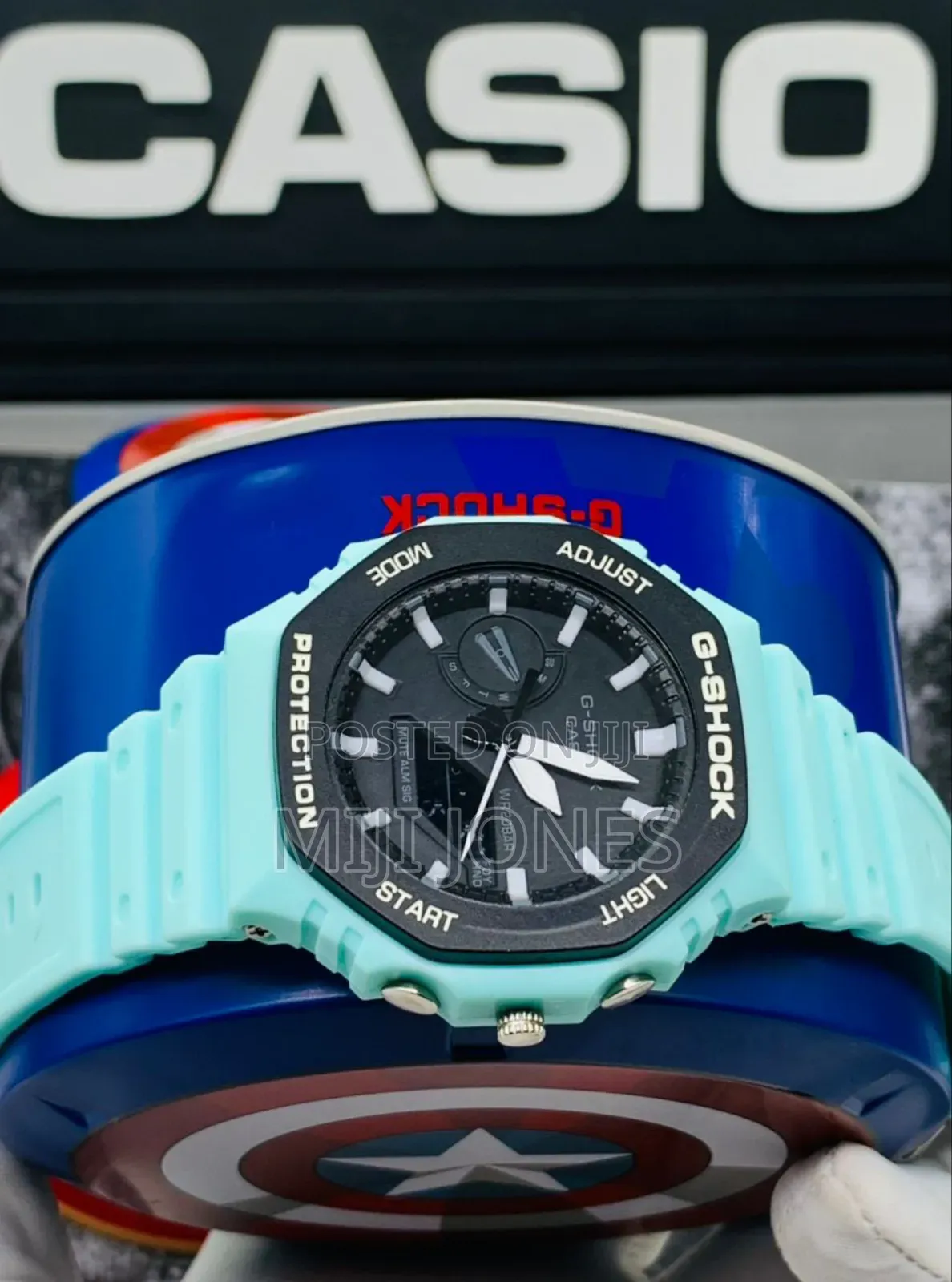 Gshock Marvel Crown Dual Time