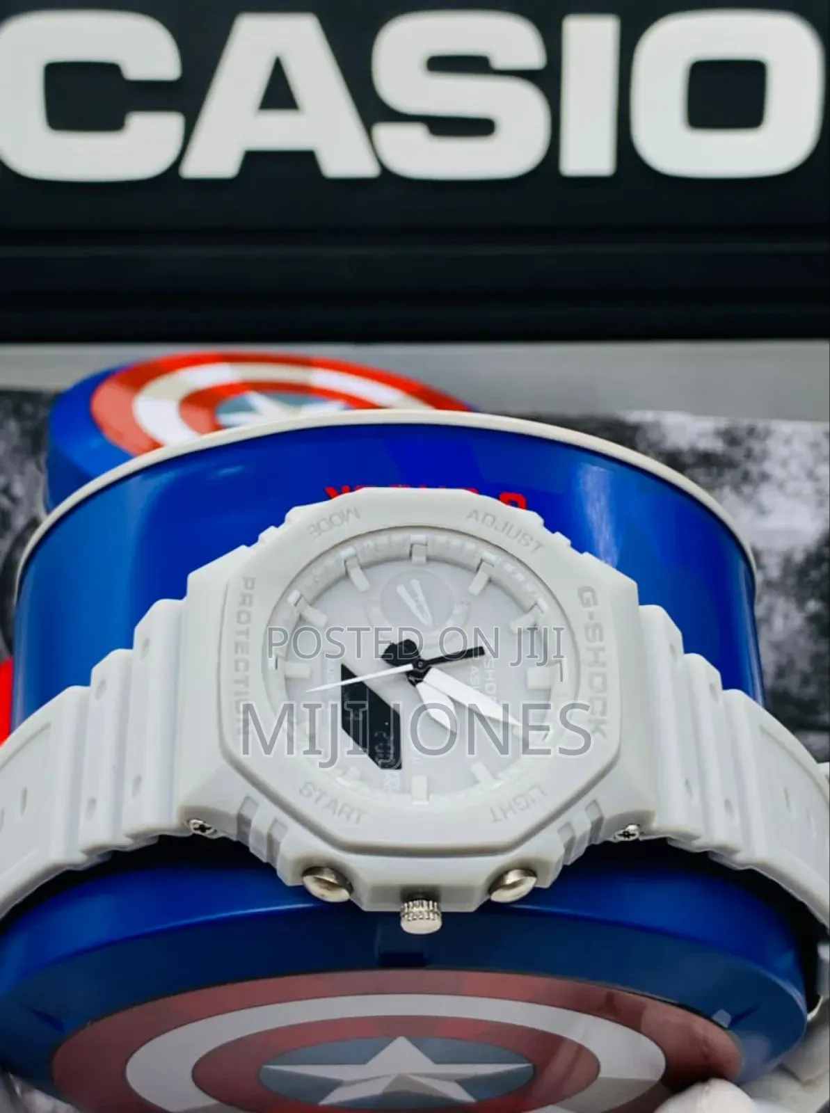 Gshock Marvel Crown Dual Time
