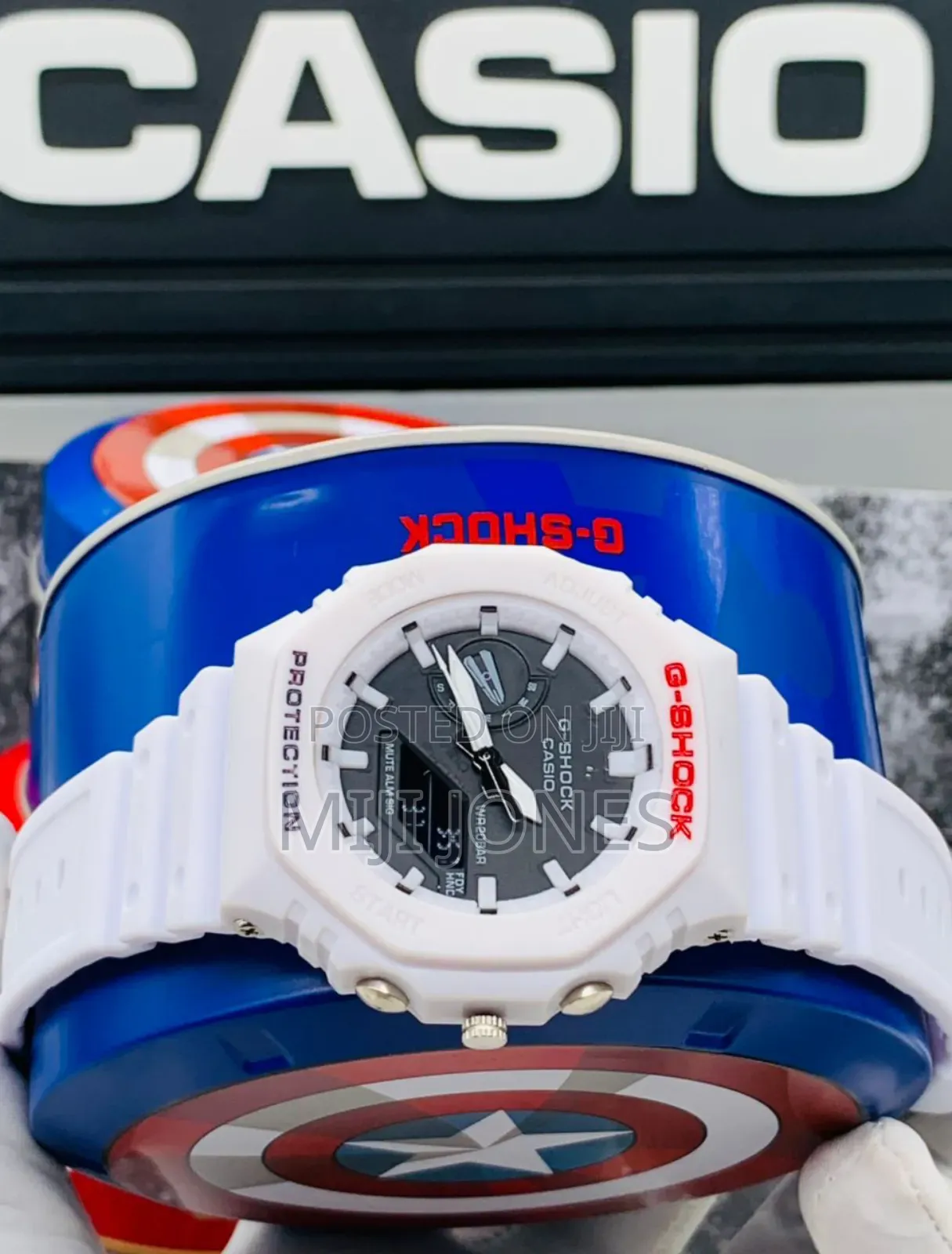 Gshock Marvel Crown Dual Time