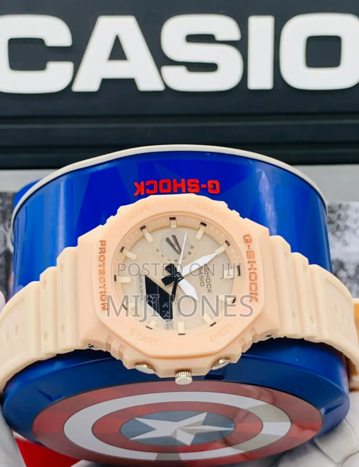 Gshock Marvel Crown Dual Time
