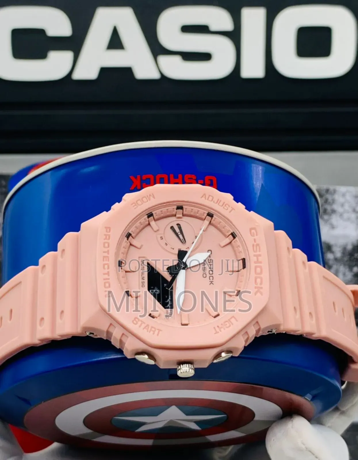 Gshock Marvel Crown Dual Time