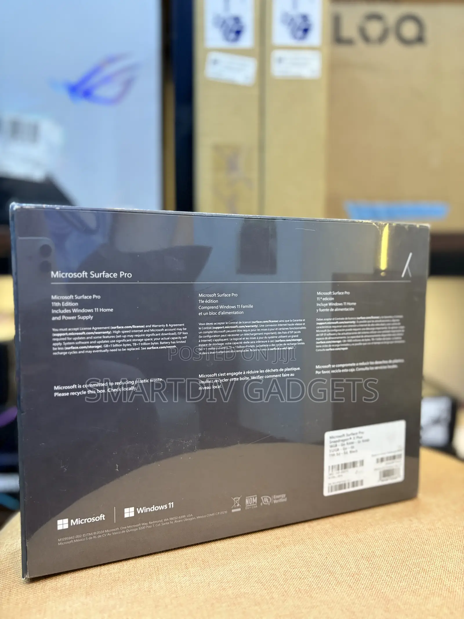New Microsoft Surface Pro 16GB Qualcomm Snapdragon X Plus SSD 512GB
