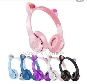 P47m Wireless Foldable Cat Ear Headphone