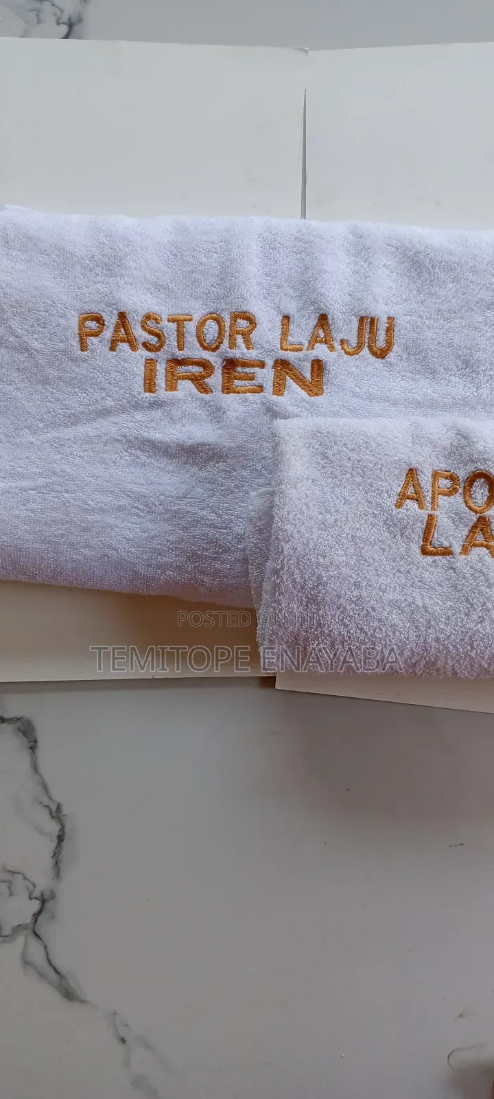 Monogram and Cloth Branding