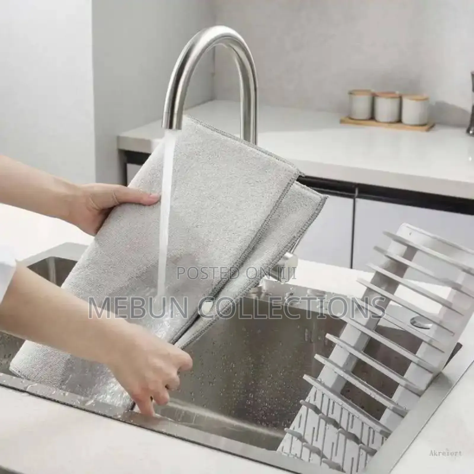 Foldable Dish Drying Mat and Rack Set