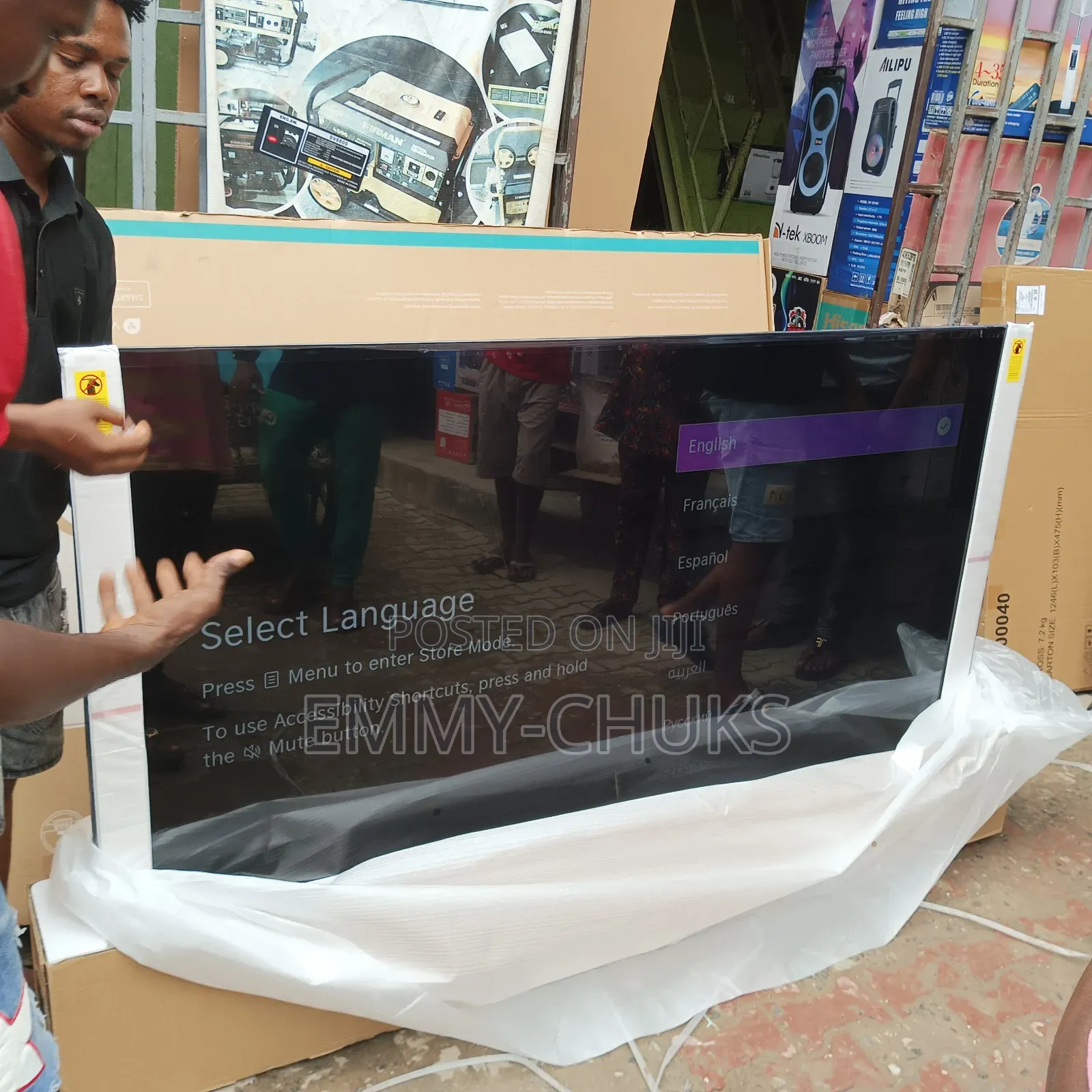 Original Hisense 85" Qled TV