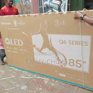 New Qled 85 Hisense Smart Tv