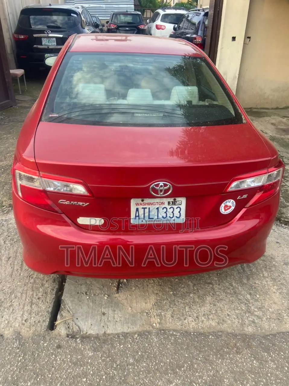 Toyota Camry 2012 Red