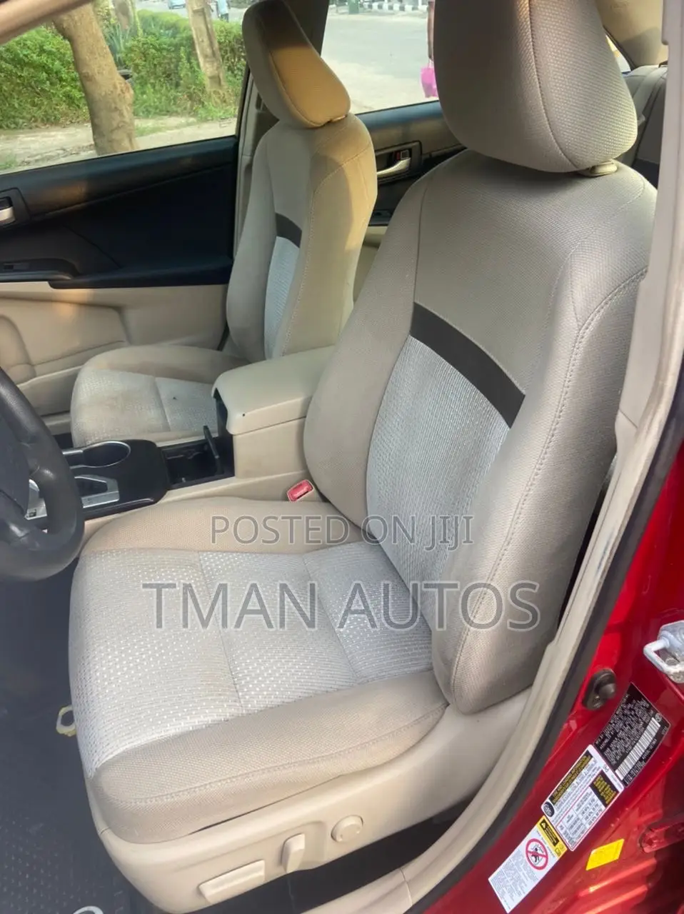 Toyota Camry 2012 Red