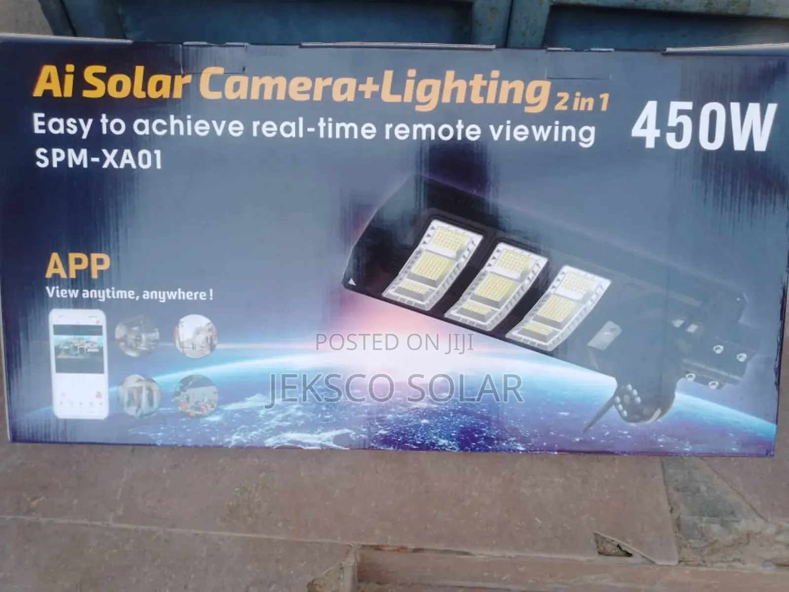 AI Solar Camera Street Light.