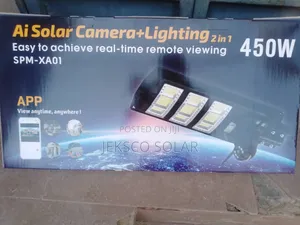 AI Solar Camera Street Light.