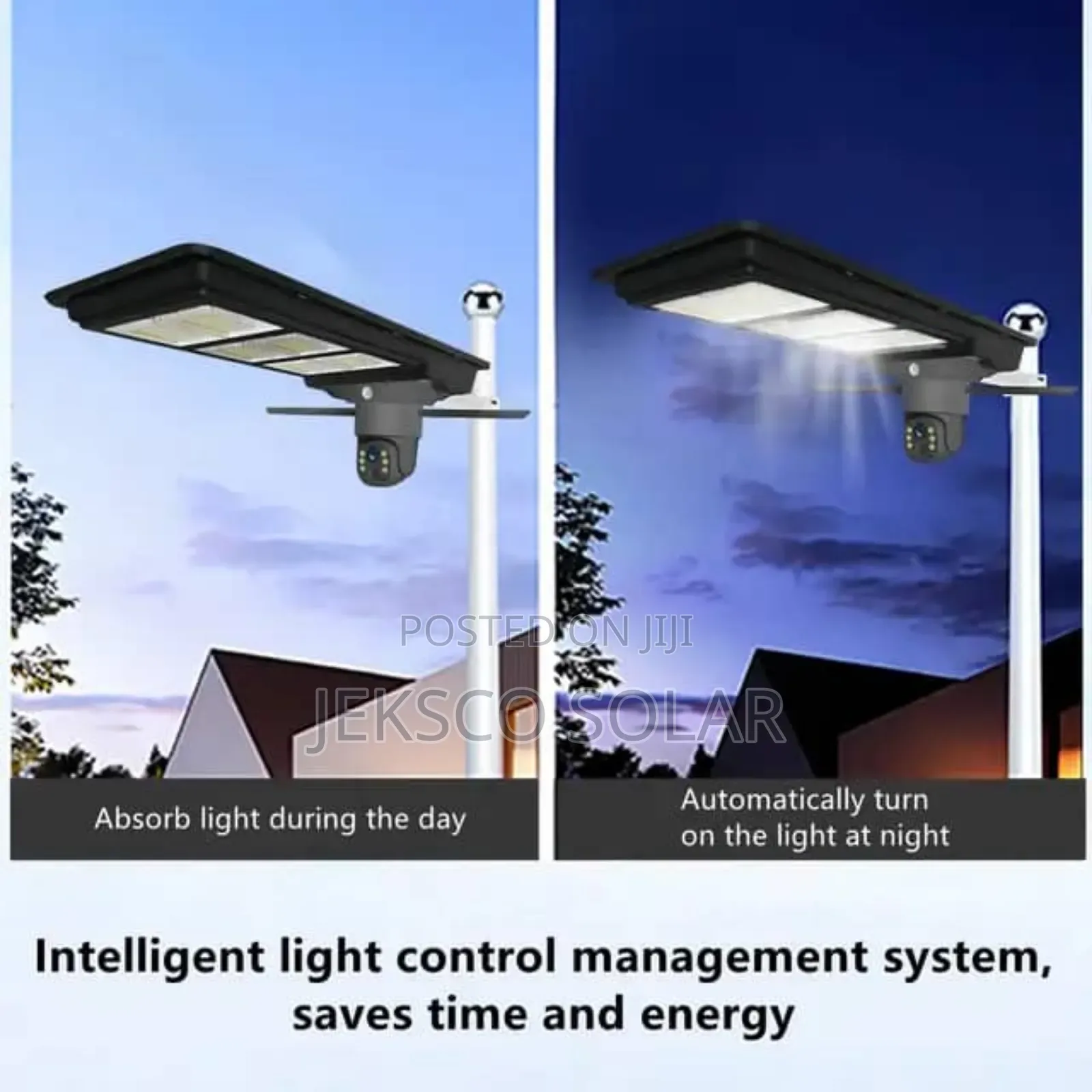 AI Solar Camera Street Light.