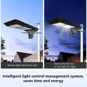 AI Solar Camera Street Light.