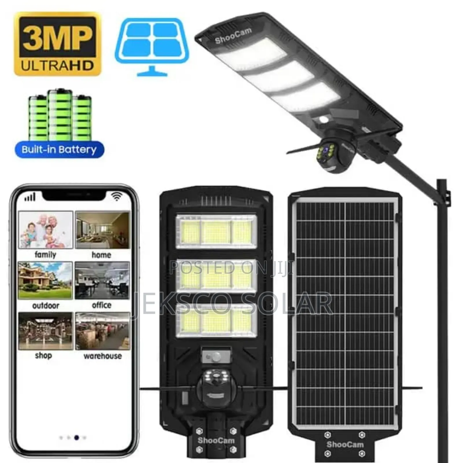 AI Solar Camera Street Light.