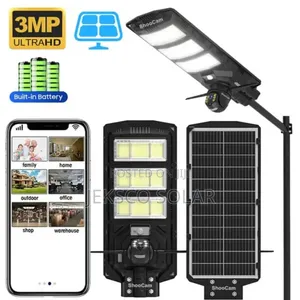 AI Solar Camera Street Light.