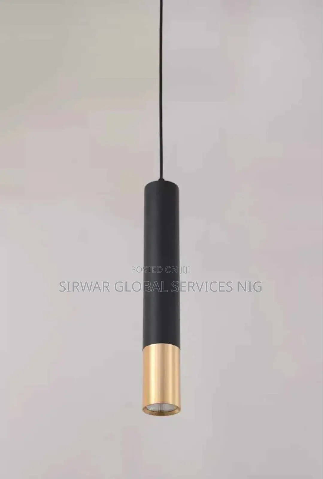 Single Drop Light Gold+Black