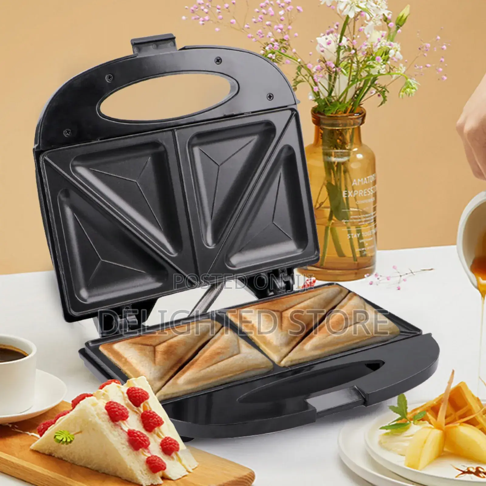 Two Face Sandwich Maker/Toaster Machine