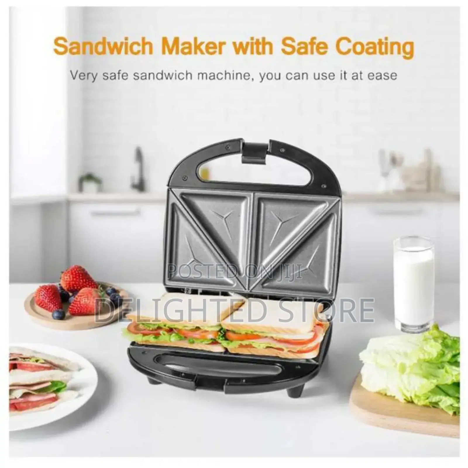 Two Face Sandwich Maker/Toaster Machine
