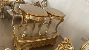 Quality Gold Color Royal Center and Side Stool