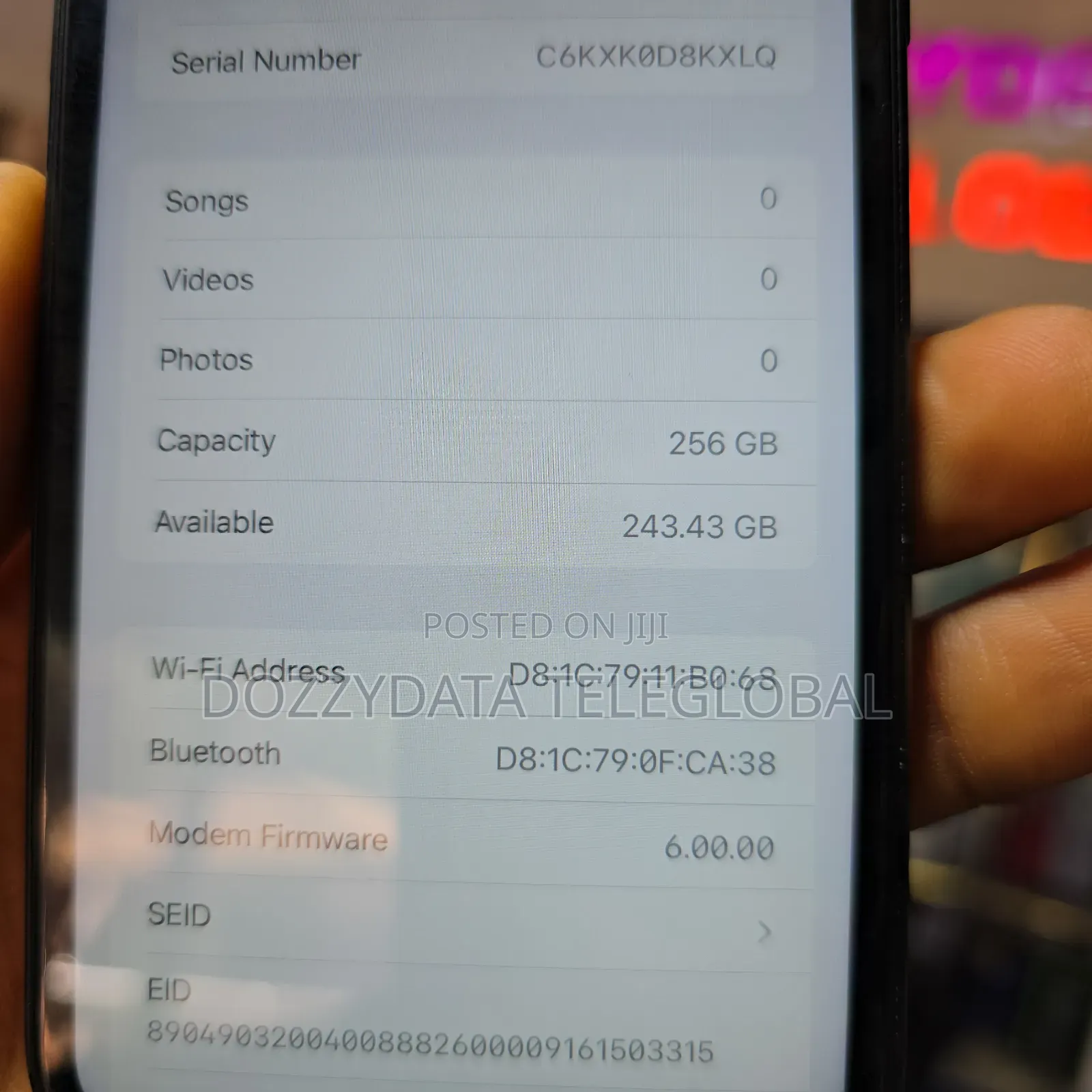 Apple iPhone XR 256 GB White