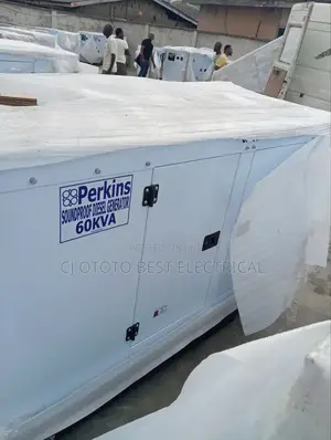 60kva Perkins Soundproof Brand New With 100% Copper Coil
