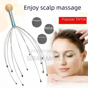 Tingling Octopus Head Scalp Head Massager for Hair