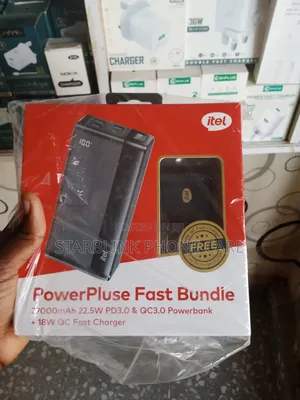 Itel 27000mah Power Phase. Comes With a Charger