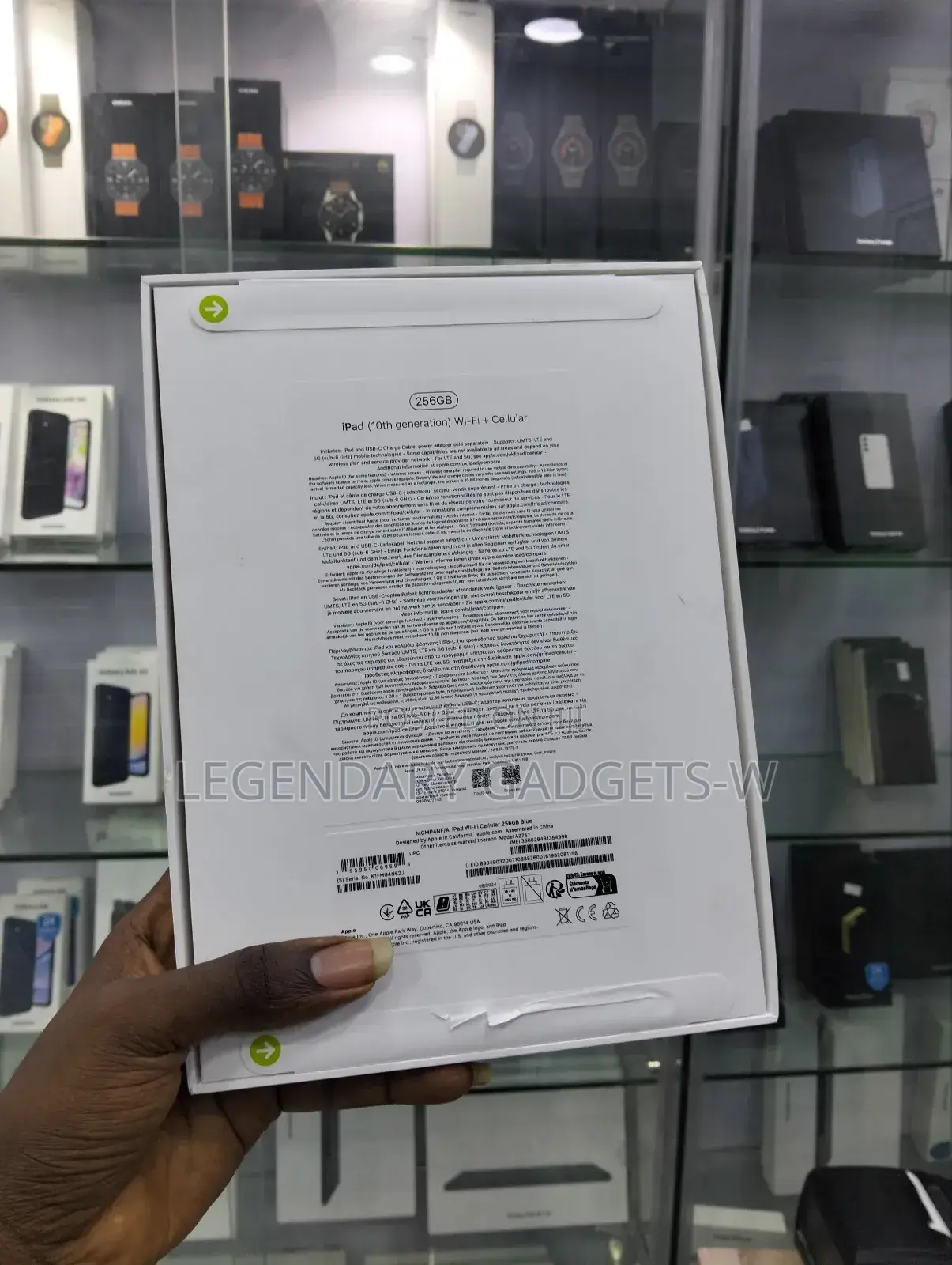 New Apple iPad (2022) 256 GB Blue