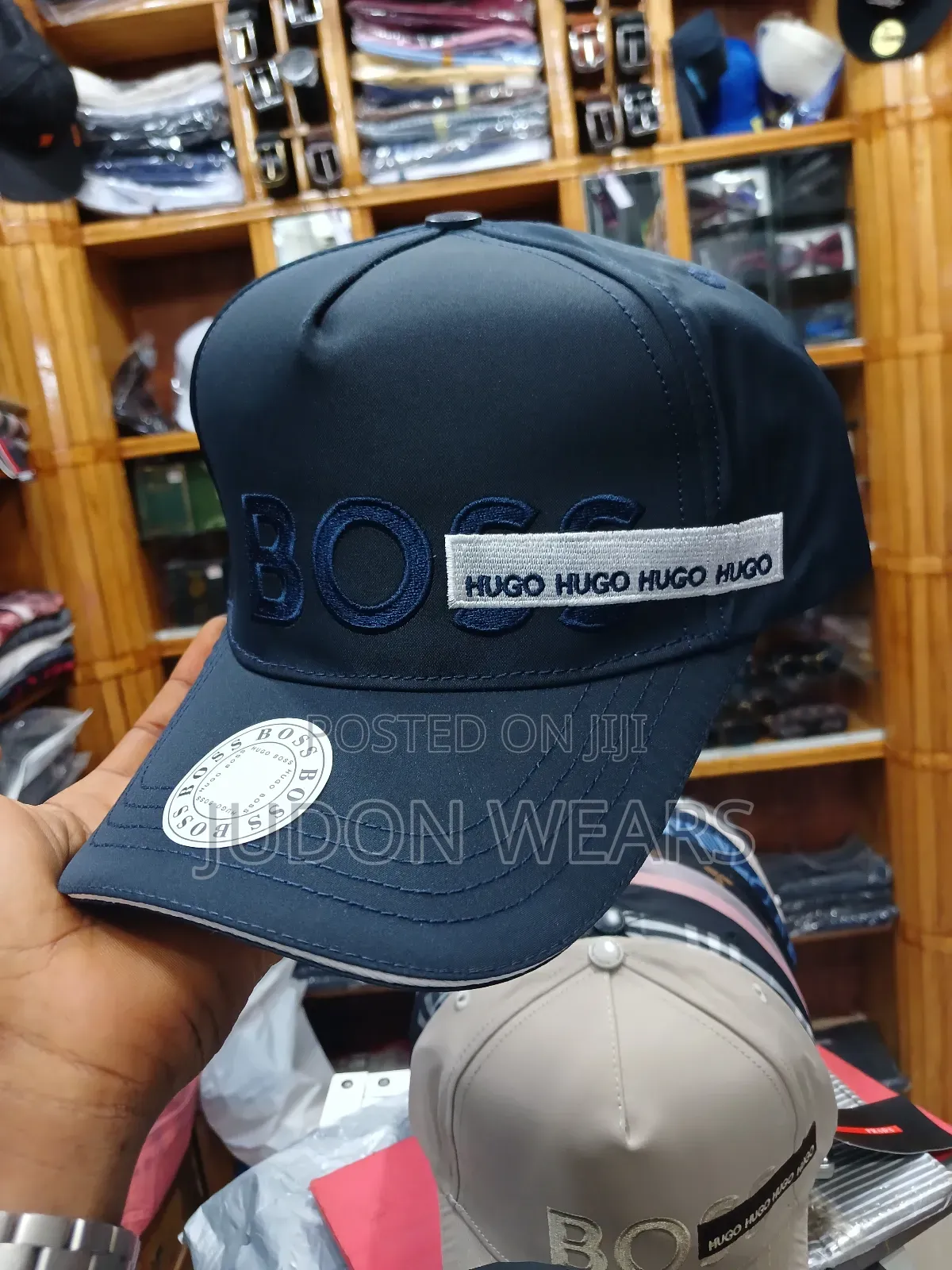 Original Blue Boss Face Cap