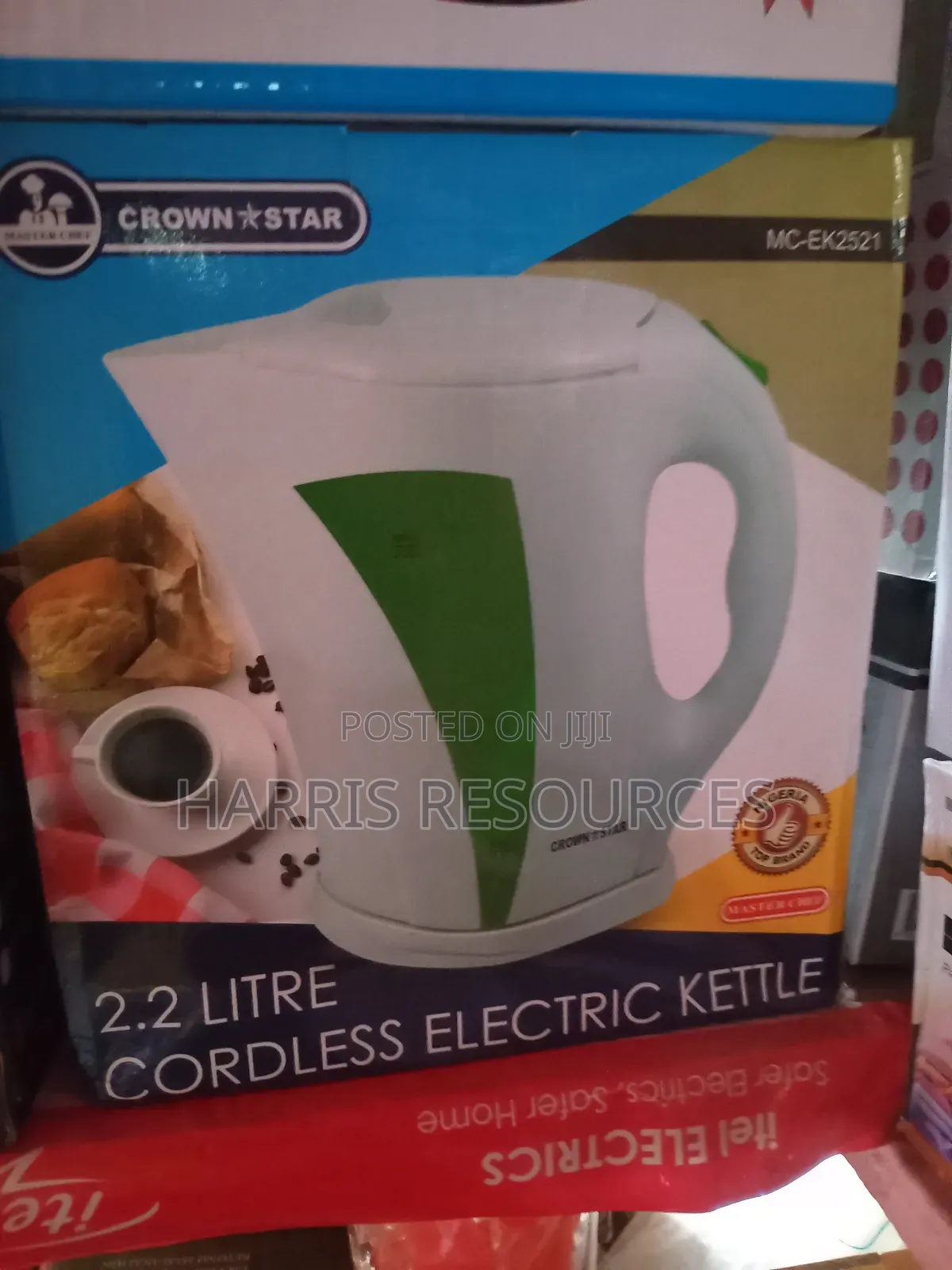 Cordless Plastic Electric Jug Kettle