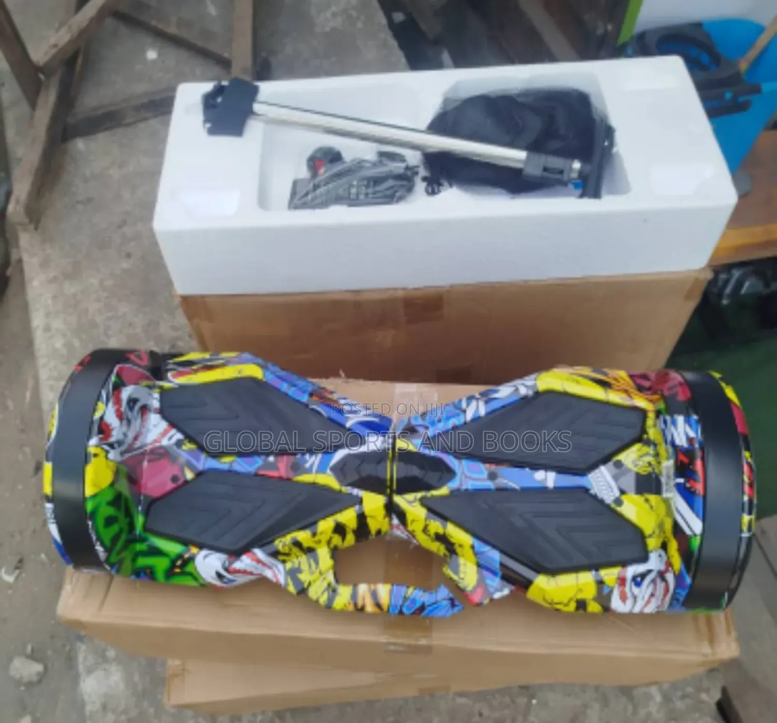 Hoverboard With Stand