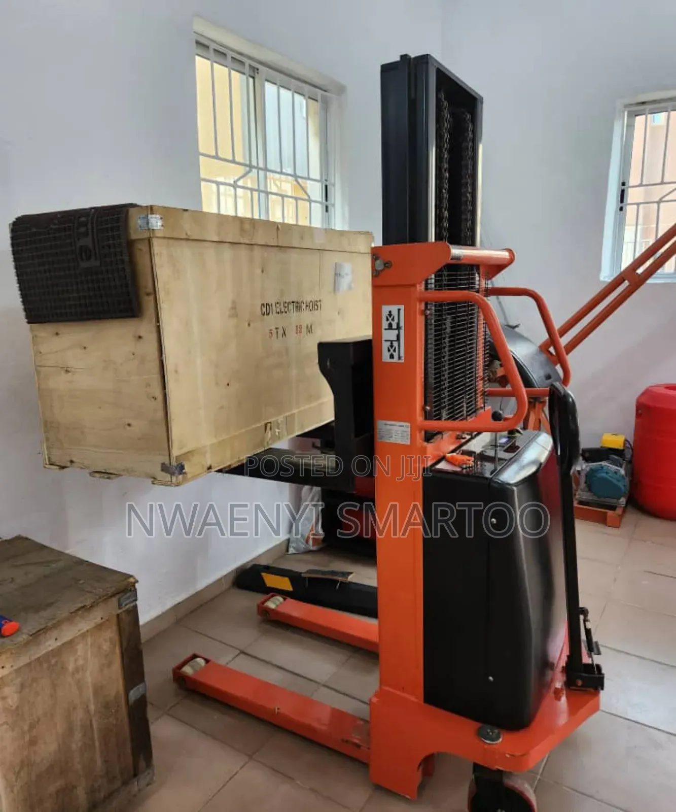 Semi Electric Pallet Stacker