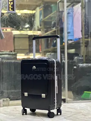 Aluminum Luggage Box With a Laptop Space.