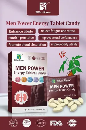 Manpower Men Power Energy Tablet Candy for Sexual Strength